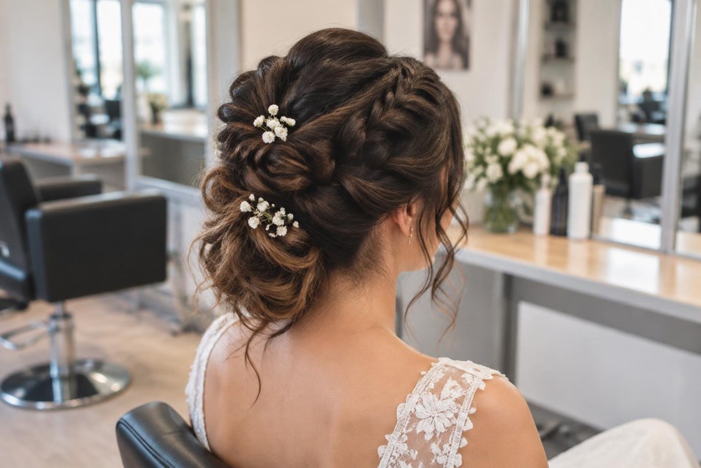 6 peinados de novia con trenzas que enamoran